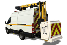Car Hire Bishop Auckland - 12.5m Cherry Picker (3.5T) - Van hire Bishop auckland