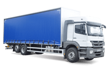 Car Hire Bishop Auckland - 26 Tonne Curtain Side Truck - Truck hire Bishop auckland