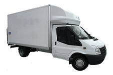 Car Hire Bishop Auckland - Ford Luton 3.5T Tail Lift Box Truck - Truck hire Bishop auckland