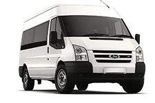 Car Hire Bishop Auckland - Special Ford Minibus LITE - Accommodating 17 - Minibus hire Bishop auckland